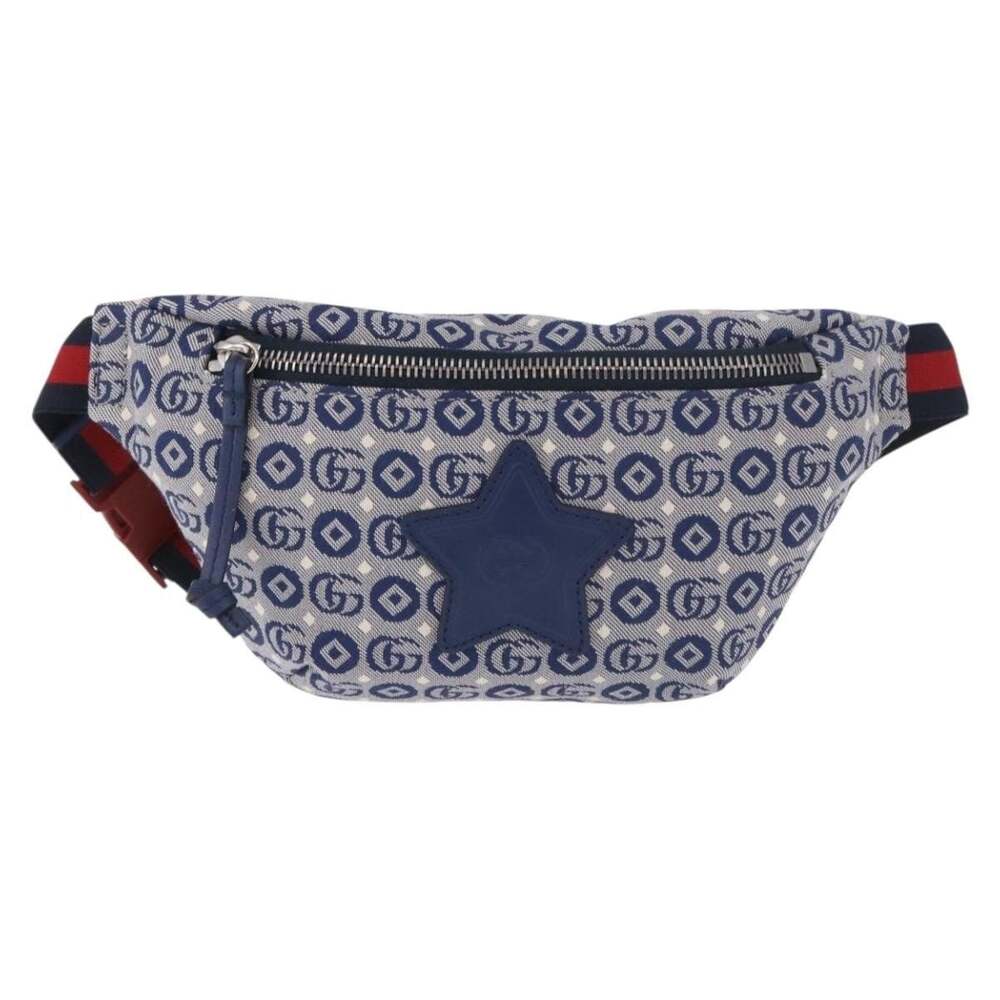 Gucci Web Waist Bag Blue